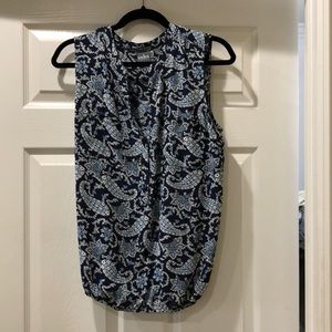 New York and Co Sleeveless Blouse